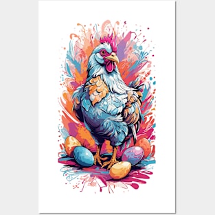 Easter Egger Chicken Posters and Art